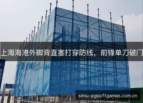 上海海港外脚背直塞打穿防线，前锋单刀破门